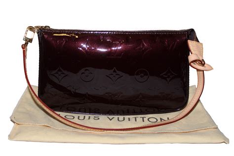 lv vernis clutch|louis vuitton vernis leather.